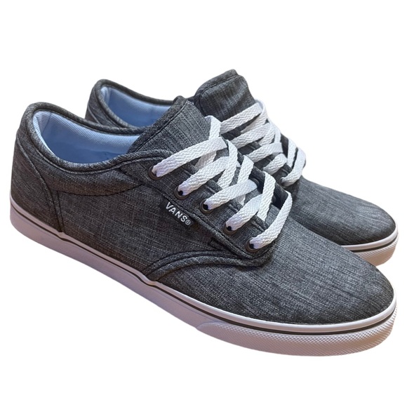 Vans Women's Atwood Low Rock Textile Grey Skate Shoes - Picture 2 of 9